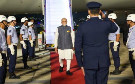 After Nigeria, PM Modi lands in Brazil for G20 Summit