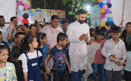 Basti BBQ 5.0: Arjun Meghe brings joy and community spirit  to Worli’s underprivileged on Children’s Day