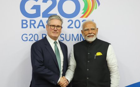 PM Modi brings up Indian economic offenders in UK during first talks with Starmer