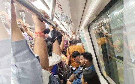 Delhi Metro records highest-ever daily ridership amid severe pollution crisis