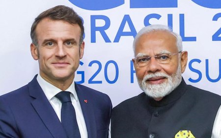 PM Modi, Macron commit to bolster India-France strategic ties, focus on defence and AI