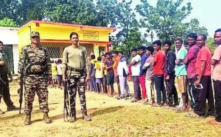 In first in 18 years, ballots cast in Red-hit Gadchiroli without a bullet being fired
