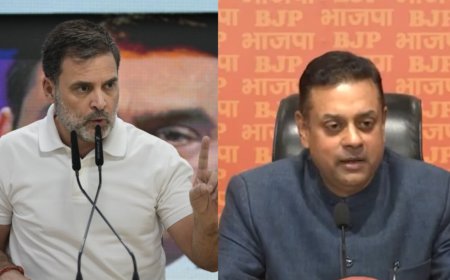 Rahul Gandhi blames 'Adani power, Modi power' after power cut at presser; BJP's 'Jairam Ramesh' jab