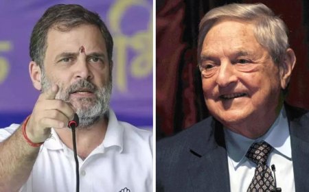 'Can’t be a mere coincidence': On Rahul Gandhi's Modi-Adani charge, BJP namedrops George Soros