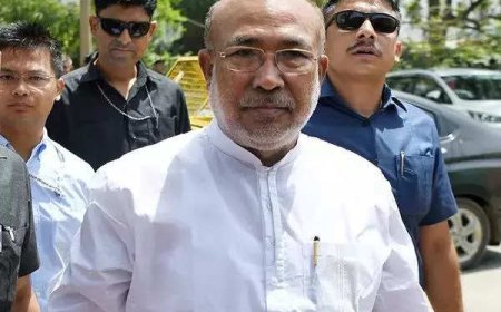 'Matter of shame': Manipur CM Biren Singh condemns attacks & looting during protest