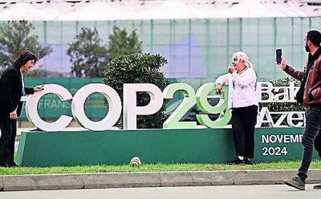 Climate finance a sticking point, COP29 in search of consensus