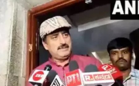 Karnataka byelection results 2024:  C P Yogeshwara leads in Channapatna