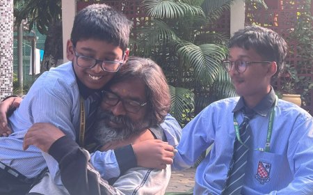 ‘My strength’: Hemant Soren celebrates historic Jharkhand election victory with sons