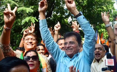 'We accepted defeat in Jharkhand, they are blaming EVMs': BJP's Kirit Somaiya