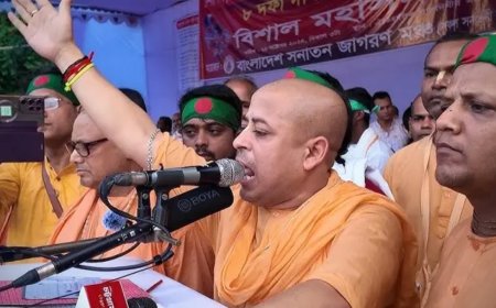 'Ensure safety of minorities,' India tells Bangladesh after arrest of Hindu priest Chinmoy Krishna Das