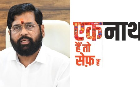 'Ek(nath) hain to safe hain': Shiv Sena leader tweaks PM Modi's slogan to pitch for Shinde as Maharashtra chief minister