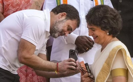 Priyanka, Rahul to address meeting in Wayanad on Nov 30