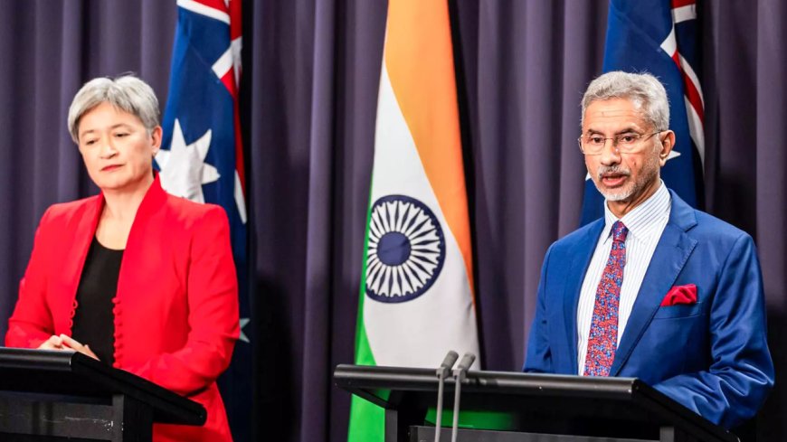 Australian counterpart on dais, EAM S Jaishankar slams Canada