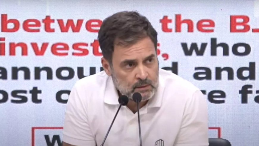 'India continues to use more cash today than 8 years ago': Rahul Gandhi on demonetisation anniversary