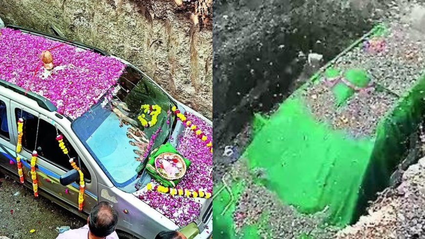 Why Gujarati family held last rites of 'lucky car' - Watch