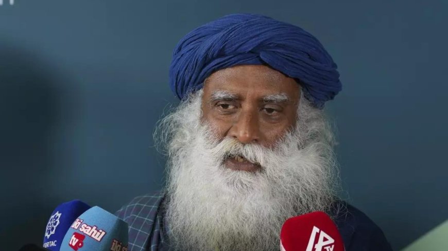 Call to stop fossil fuel use must come with alternatives: Sadhguru