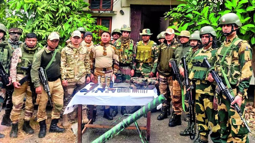 Forces kill 10 ‘militants’ in retaliatory fire in Manipur