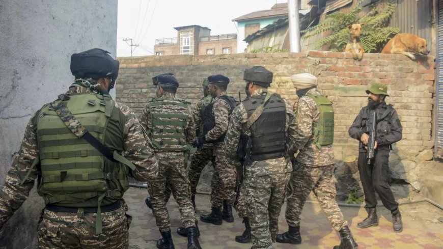 J&K: Encounter breaks out between terrorists and security forces in Kupwara