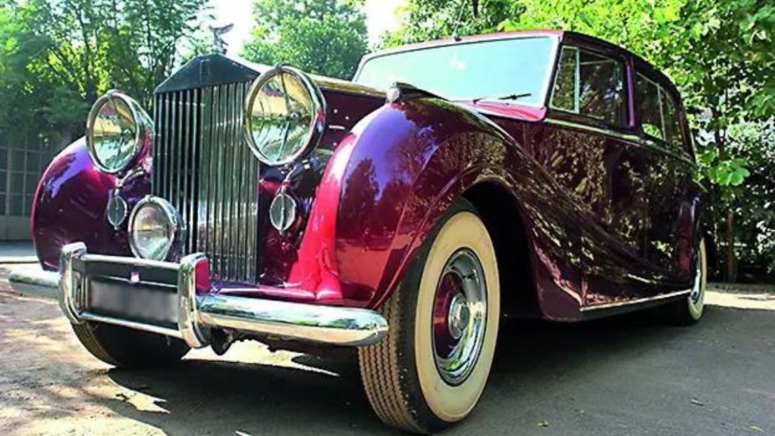 A vintage Rolls-Royce that wrecked a royal marriage