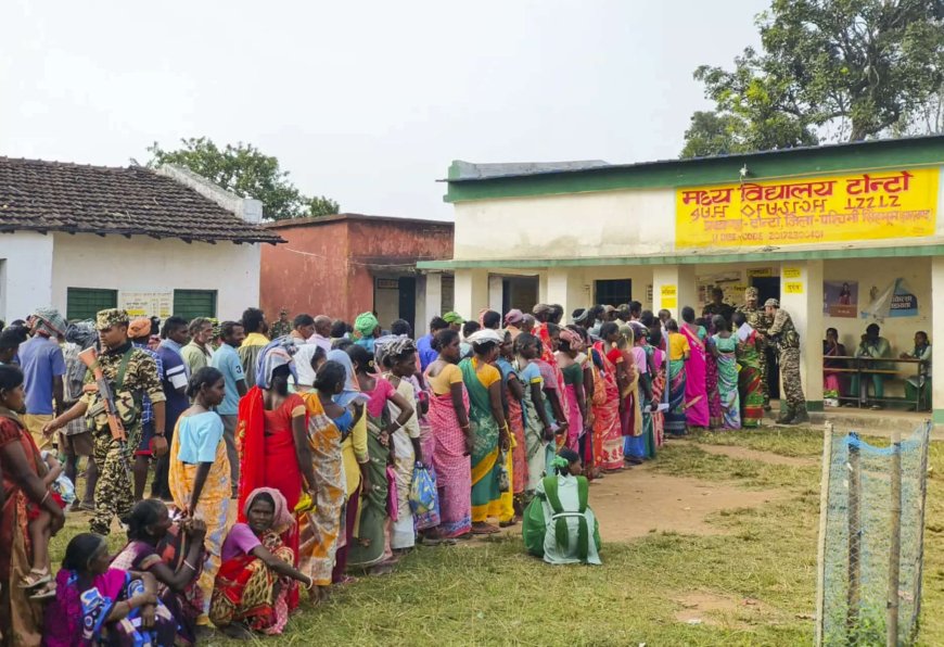 66.5% vote during first phase of Jharkhand polls; it was 63.7% in 2019