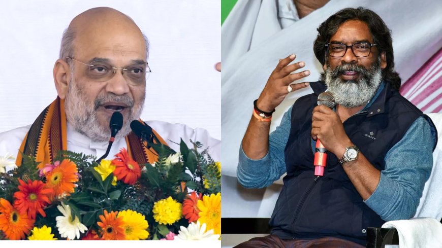 Hemant Soren evading responsibility in curbing infiltration: Amit Shah