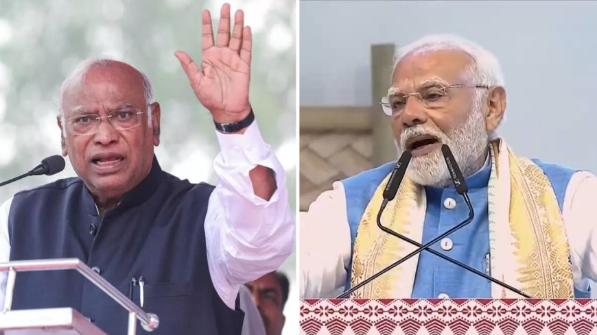 'Only concerned about saving his chair': Mallikarjun Kharge targets PM Modi over Manipur unrest