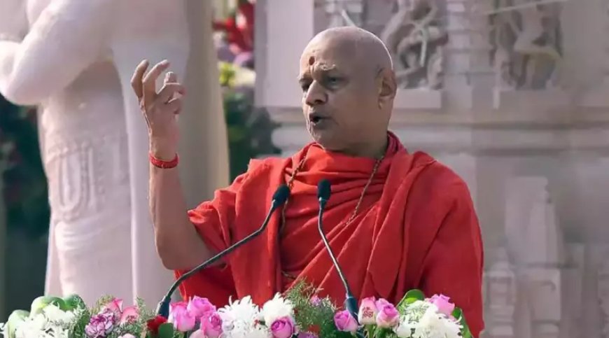 Ram temple treasurer Swami Govinddev Giri opposes 'vote jihad' term, calls for Hindu society to counter it
