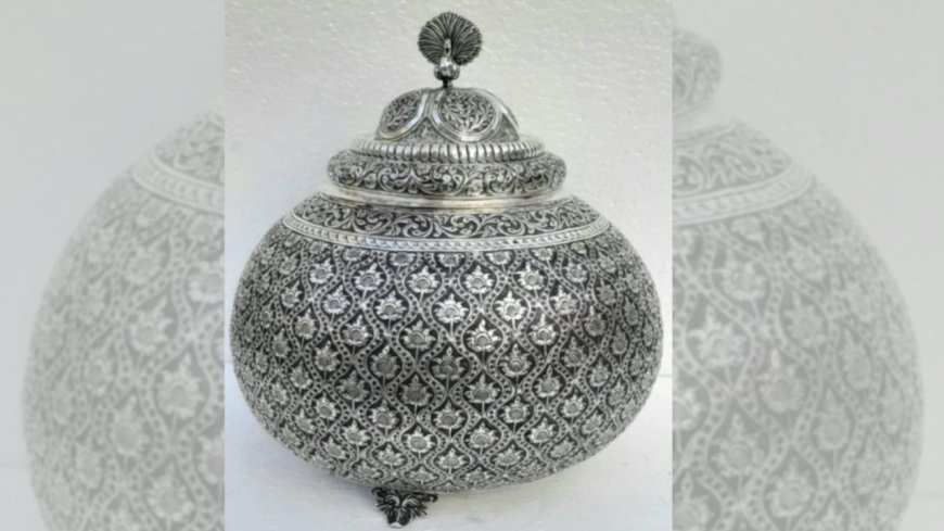 PM Narendra Modi gifts Silofar Panchamrit Kalash to Nigeria President  Bola Ahmed Tinubu