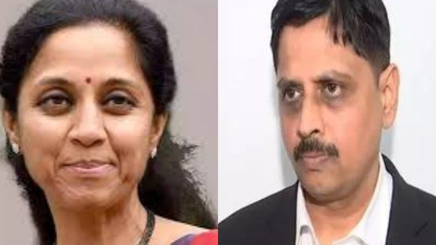 Supriya Sule files complain with EC against former IPS Ravindranath Patil over crypto misappropriation claims