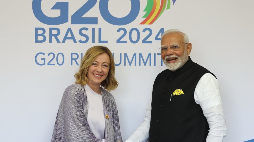 PM Modi, Giorgia Meloni agree to boost strategic ties