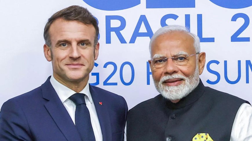 PM Modi, Macron commit to bolster India-France strategic ties, focus on defence and AI