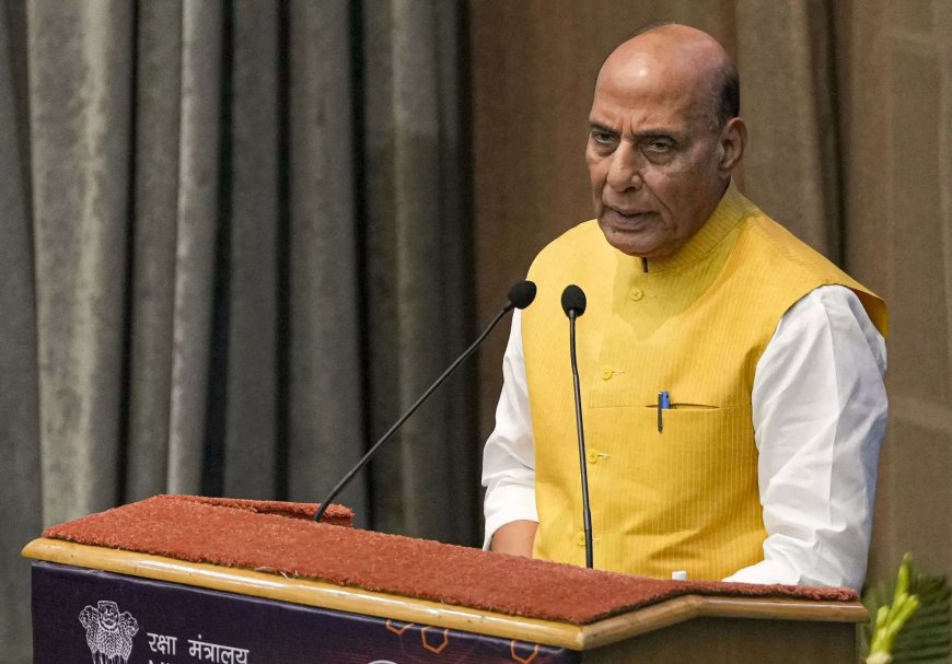 Eye on China, Rajnath Singh calls for talks to resolve global disputes