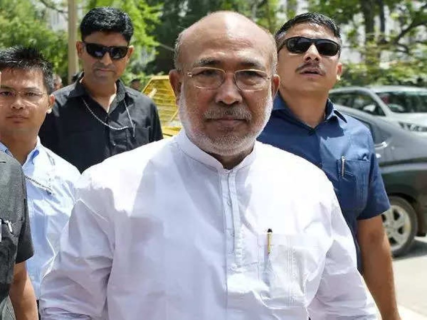 'Matter of shame': Manipur CM Biren Singh condemns attacks & looting during protest