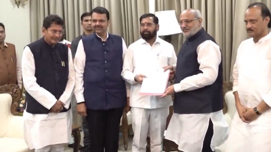 Eknath Shinde resigns, to act as caretaker Maharashtra chief minister