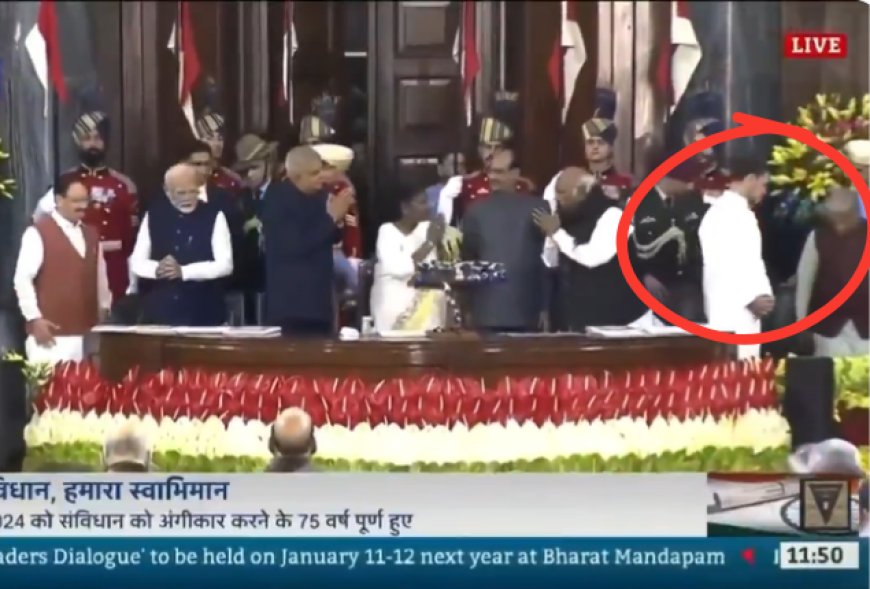 'What a cheap mentality': BJP alleges Rahul Gandhi 'did not greet President' at Constitution Day event