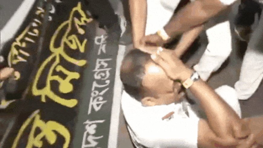 Kolkata police officer injured as protests against attacks on Bangladesh minority Hindus turn violent