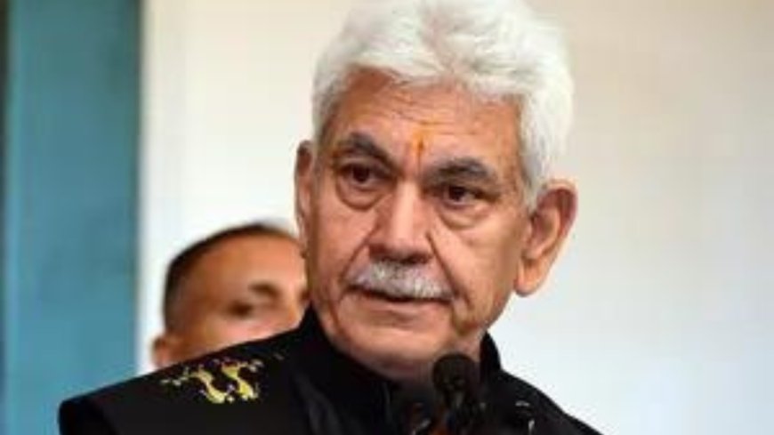 J&K LG Manoj Sinha fires two government employees for 'terror links', vows to eradicate terrorism