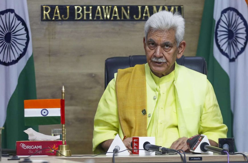 J&K LG Manoj Sinha sacks two more govt employees over terror links