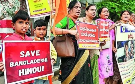 Free Iskcon monk, protectminorities: RSS to Bangladesh
