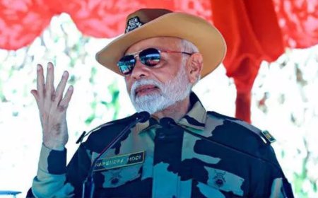 'Stands as critical line of defence': PM Modi hails BSF on raising day