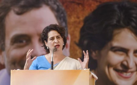 Fight is for spirit of country: Priyanka Gandhi slams Centre over 'businessmen friends'