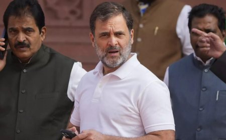 'New thinking needed': Rahul Gandhi slams Centre over low GDP growth rate