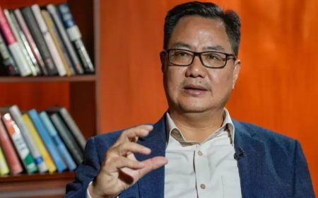 'We can pass bills even without discussion': Kiren Rijiju hits out at opposition over Parliament logjam