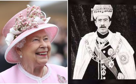 What did Nizam of Hyderabad gift as lavish wedding gift to Queen Elizabeth II?