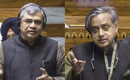 'Taken aback': Shashi Tharoor on Ashwini Vaishnaw's 'sit on dharna' advice
