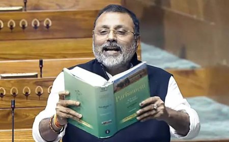 'Opposition makes constant attempts to derail government': BJP leader Nishikant Dubey slams Congress in Lok Sabha