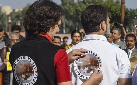 'Modi Adani ek hai': Opposition parties protest in Parliament over Adani issue