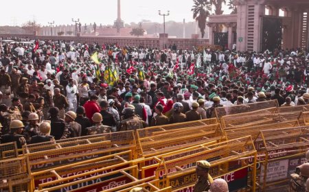 Despite prohibitory orders, farmers vow to march to Delhi from Shambhu border on Friday