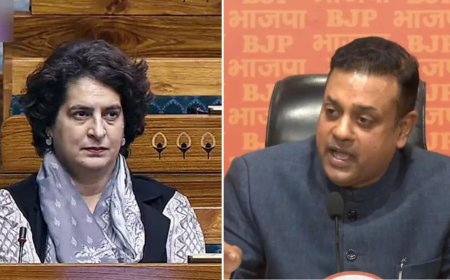 'For him, nothing is above this country': Priyanka Gandhi slams Sambit Patra's 'traitor' remark on Rahul Gandhi