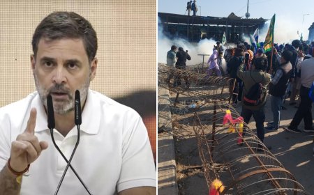 'Firing tear gas at farmers condemnable,' says Rahul Gandhi, urges immediate implementation of MSP
